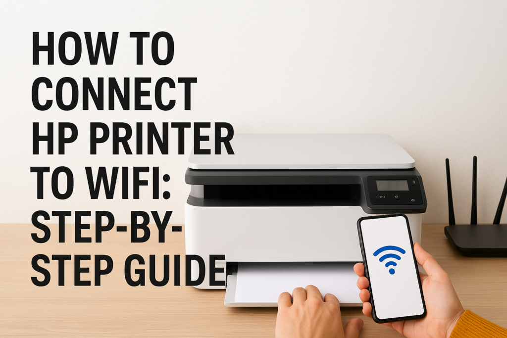How To Connect HP Printer To WiFi: Step-By-Step Guide