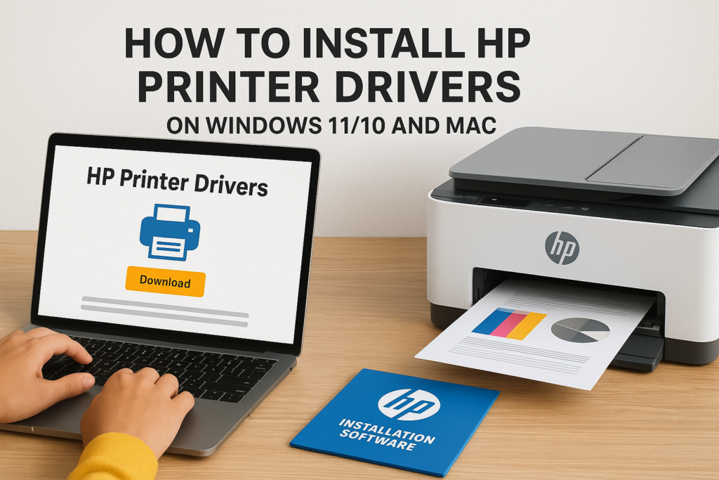 How To Install HP Printer Drivers on Windows 11/10 and Mac