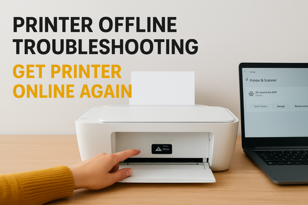 Printer Offline Troubleshooting: Get Printer Online Again